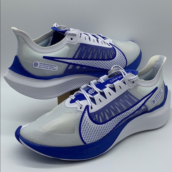 • NIKE ZOOM GRAVITY white/clear-racer blue men’s - Picture 5 of 16